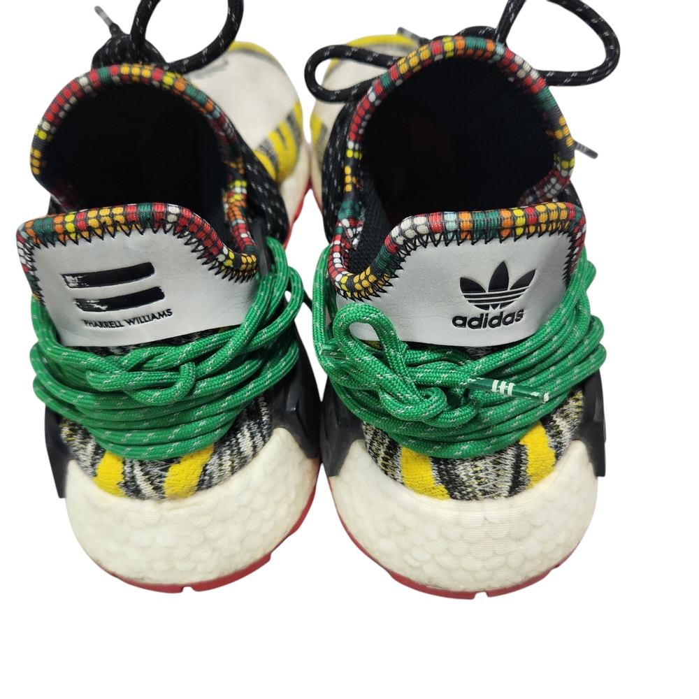 Adidas X Pharrell Williams Hu NMD Multicolor Sneakers size 10.5 USA - Picture 4 of 6
